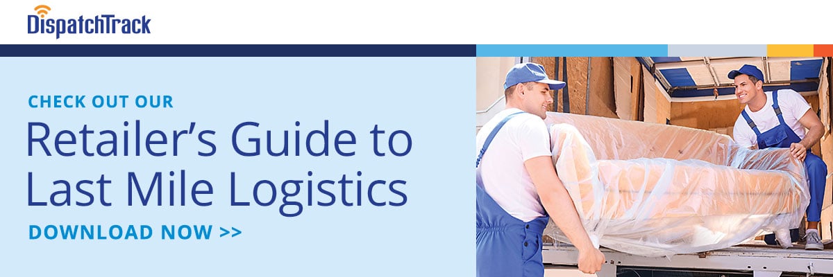 Retailer's guide to last mile logistics