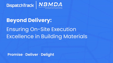 ensuring on-site execution excellence in building materials
