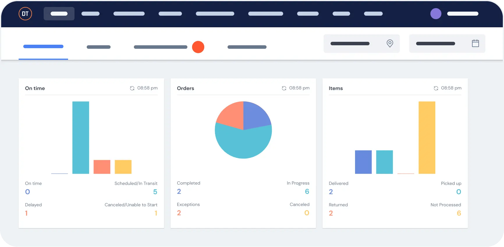 Last mile delivery reporting and analysis