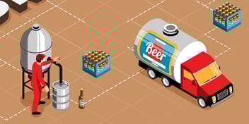 Beverage distribution software