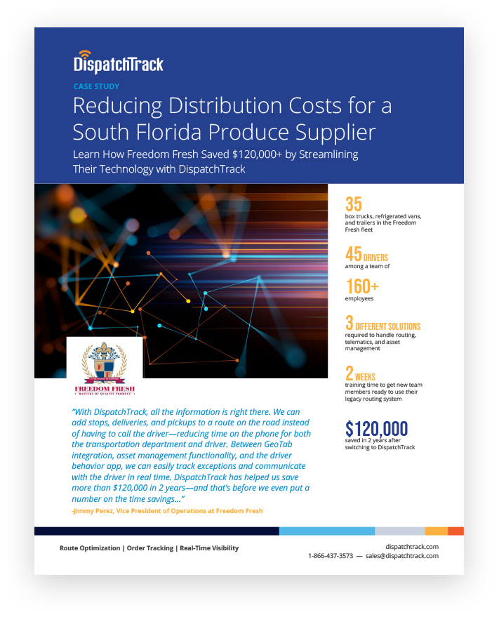 Freedom Fresh Case Study Freedom Fresh Case Study