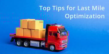 Last mile delivery optimization