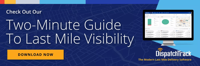 Two minute guide to last mile visibility