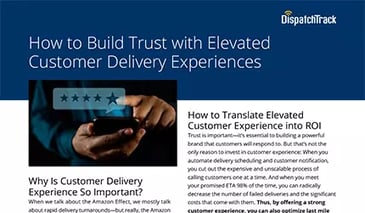 Elevated Customer Delivery Experiences