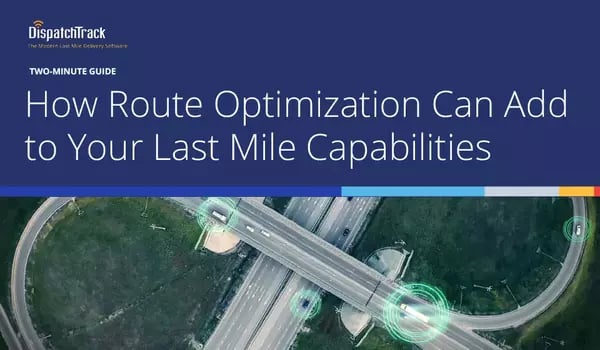 How route optimization can add to your last mile capabilities