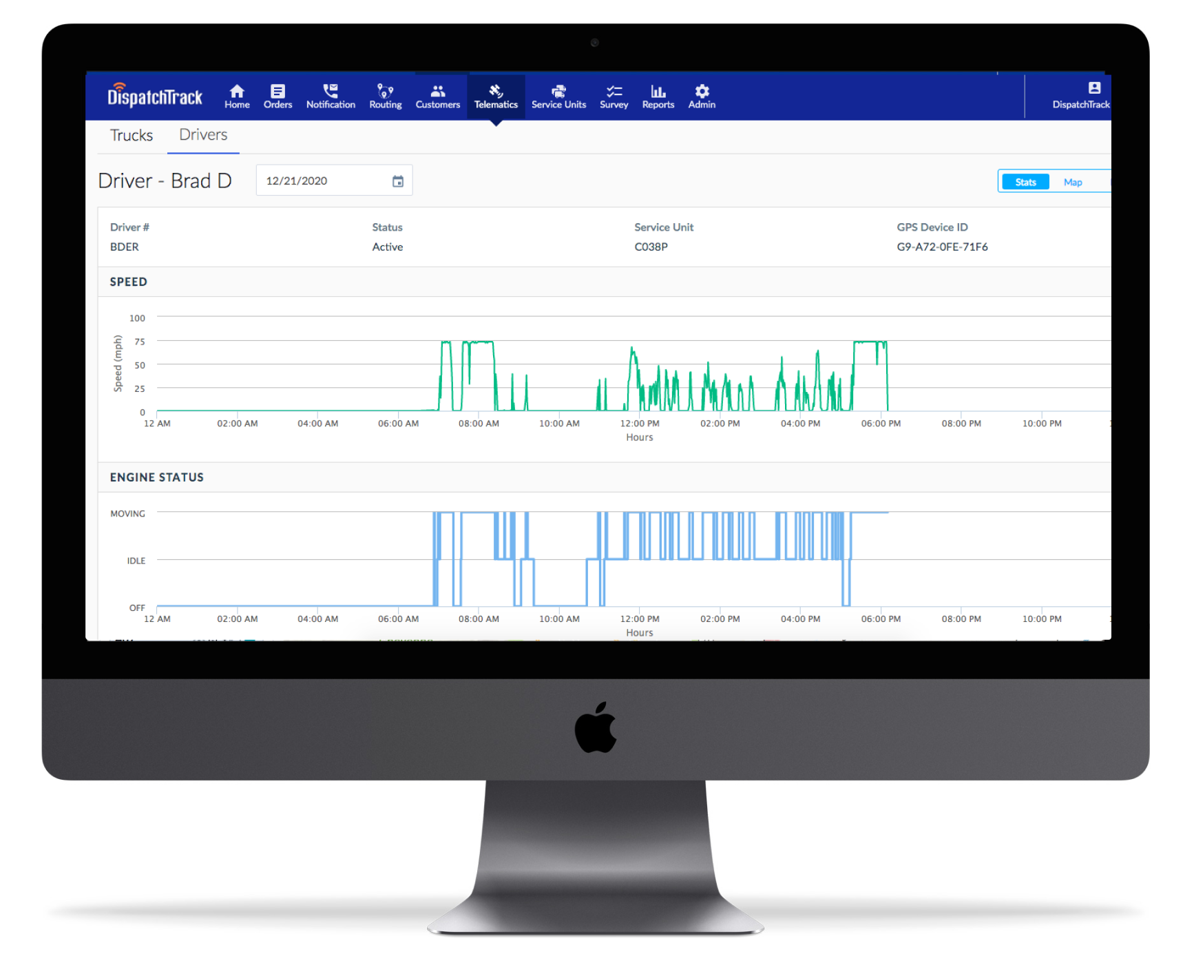 Telematics Dashboard Telematics Dashboard
