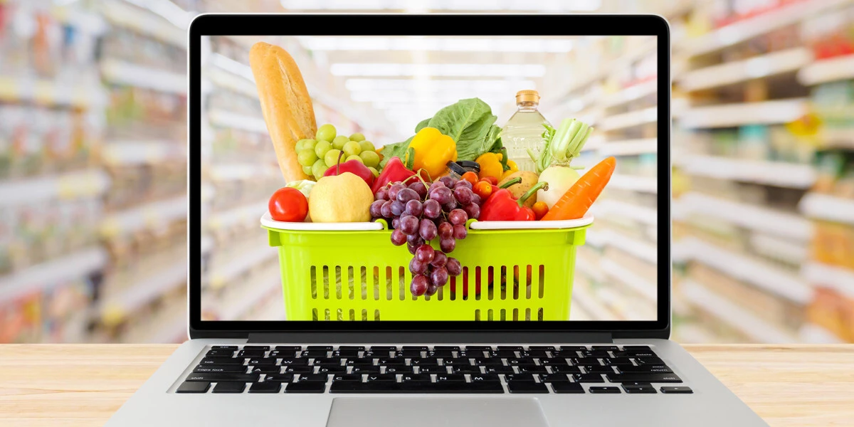 E-grocery sales COVID-19
