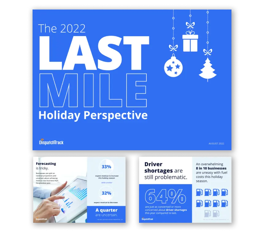 Last Mile Holiday Perspective report preview Last Mile Holiday Perspective report preview
