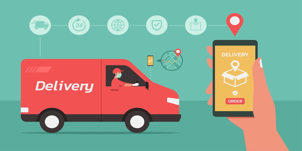 Last mile delivery tracking mobile app
