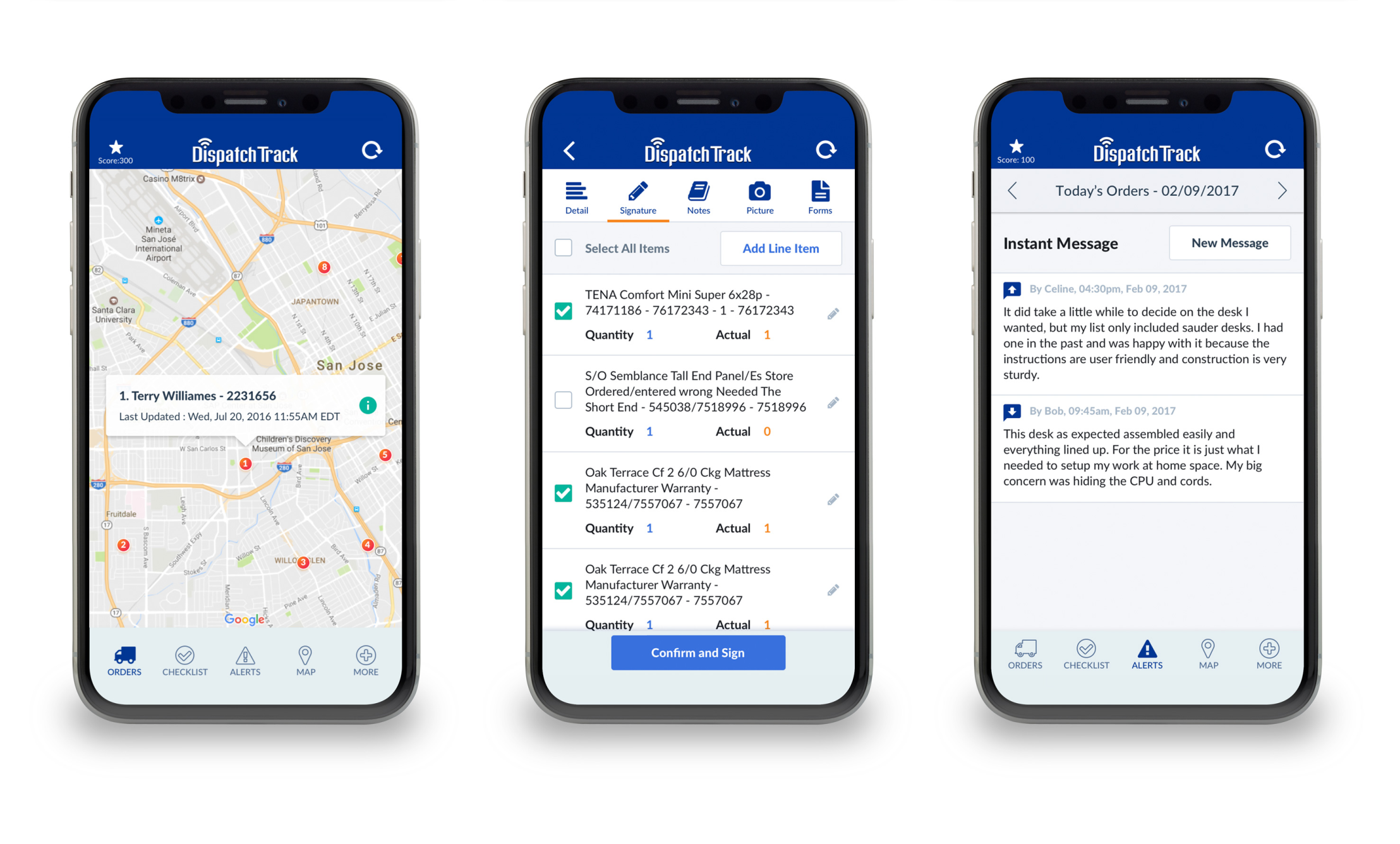 DispatchTrack last mile logistics app DispatchTrack last mile logistics app