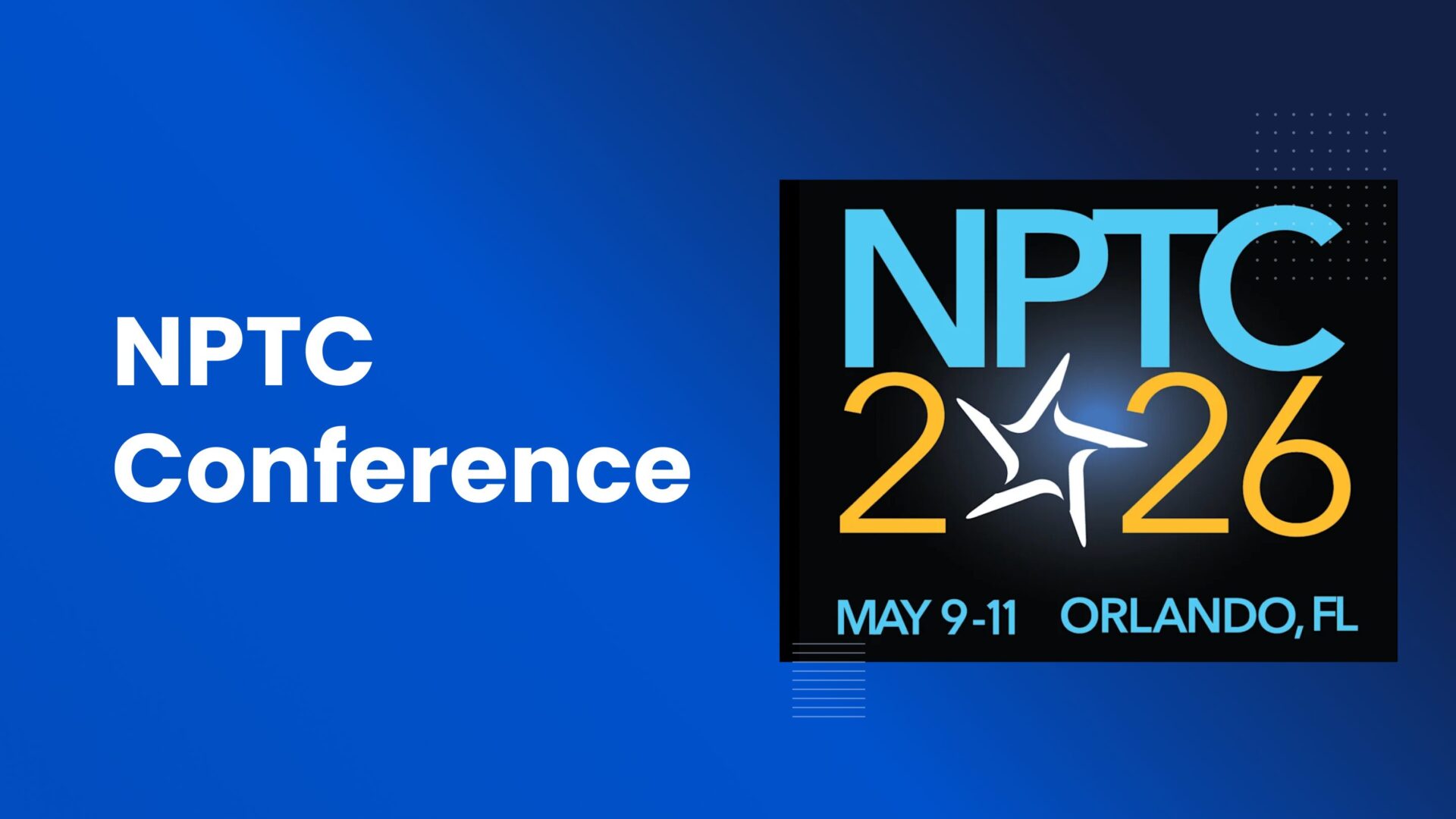 NPTC Conference