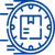 receipt clock icon 50x50